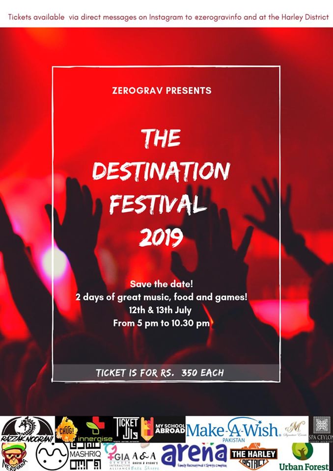 the destination festival poster