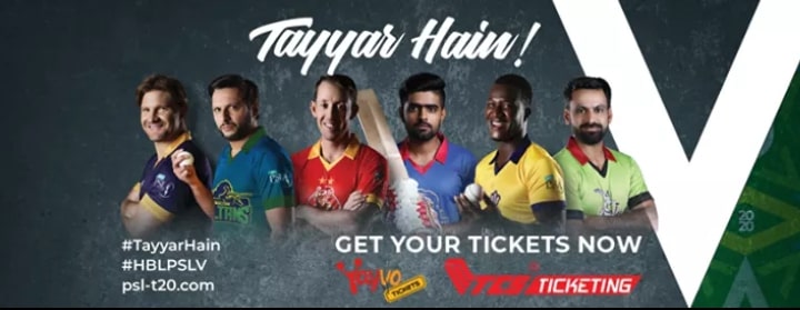 Pakistan Super League | PSL 2020 | TicketWala.pk