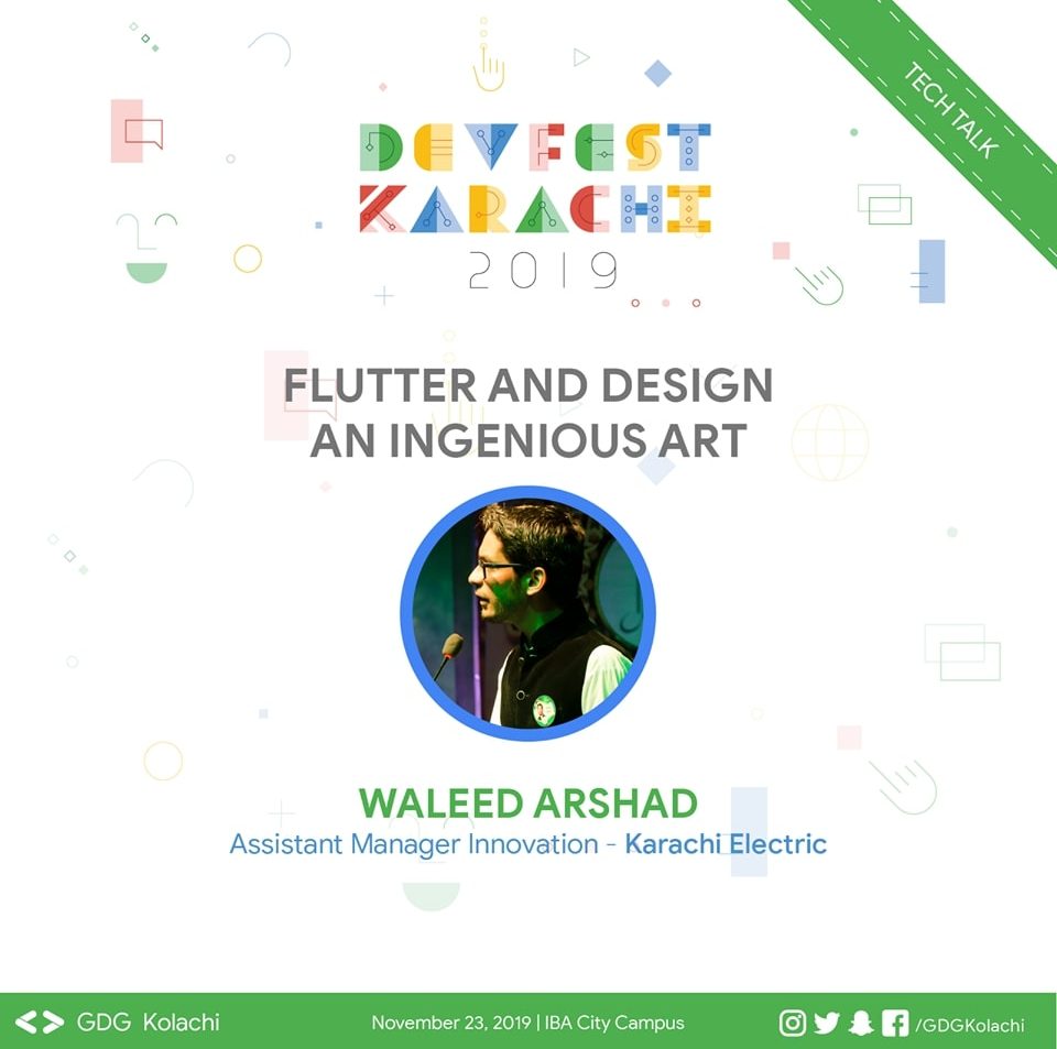 Waleed Arshad | DEVFEST Karachi 2019