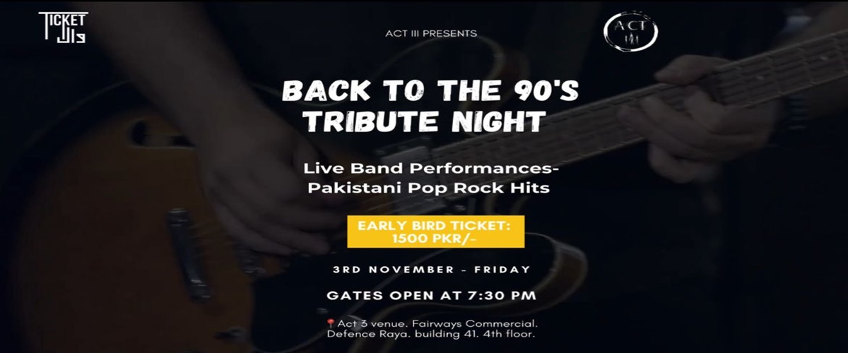 Back to the 90s Tribute Concert