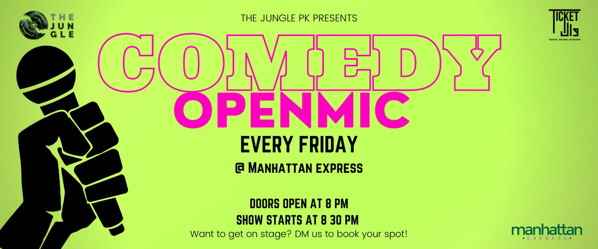Comedy Open Mic Every Friday @ Manhattan Express