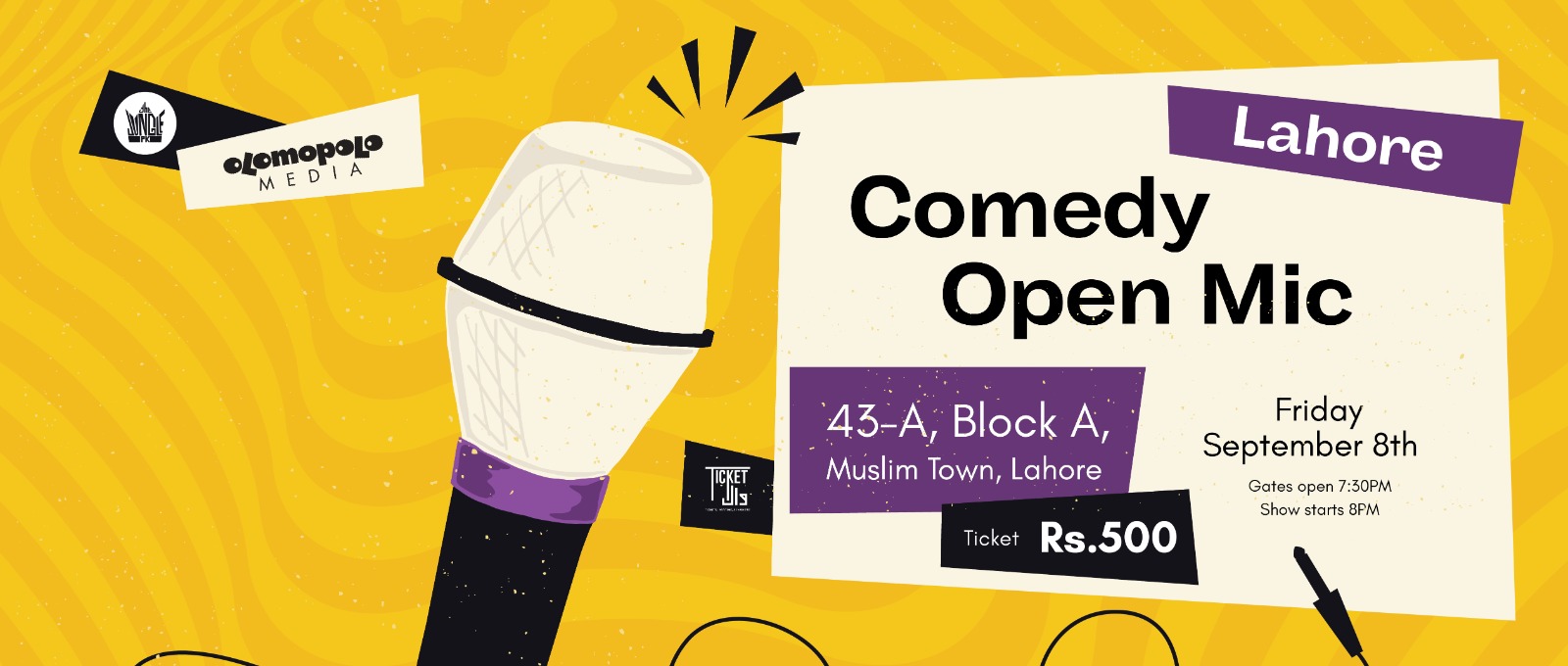 Comedy open mic Lahore