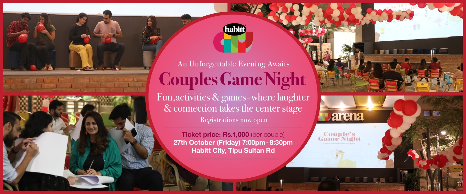 Couple's Game Night at Habitt City