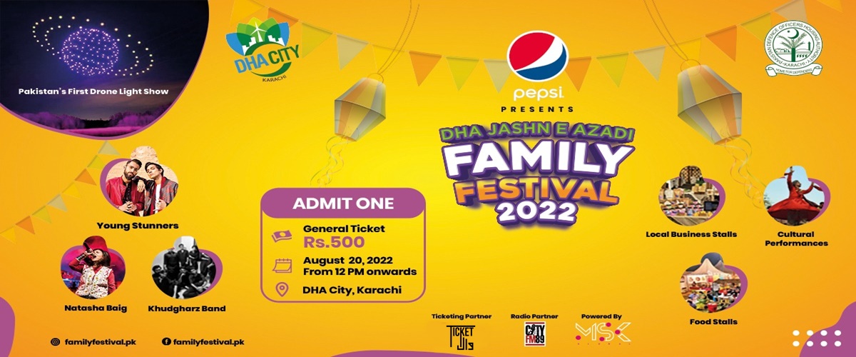 Pepsi Presents DHA Jashan-E-Azadi Family Festival
