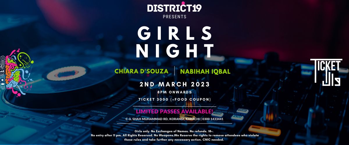 District 19 Presents - Girls Night