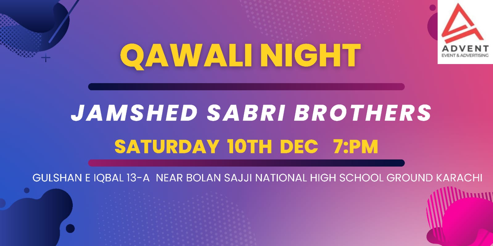 Qawali Night With Jamshed Sabri Brothers