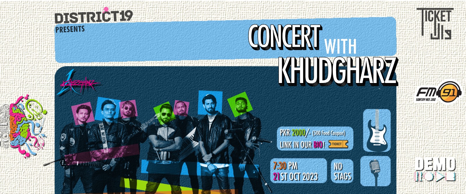 Khudgharz live at District 19