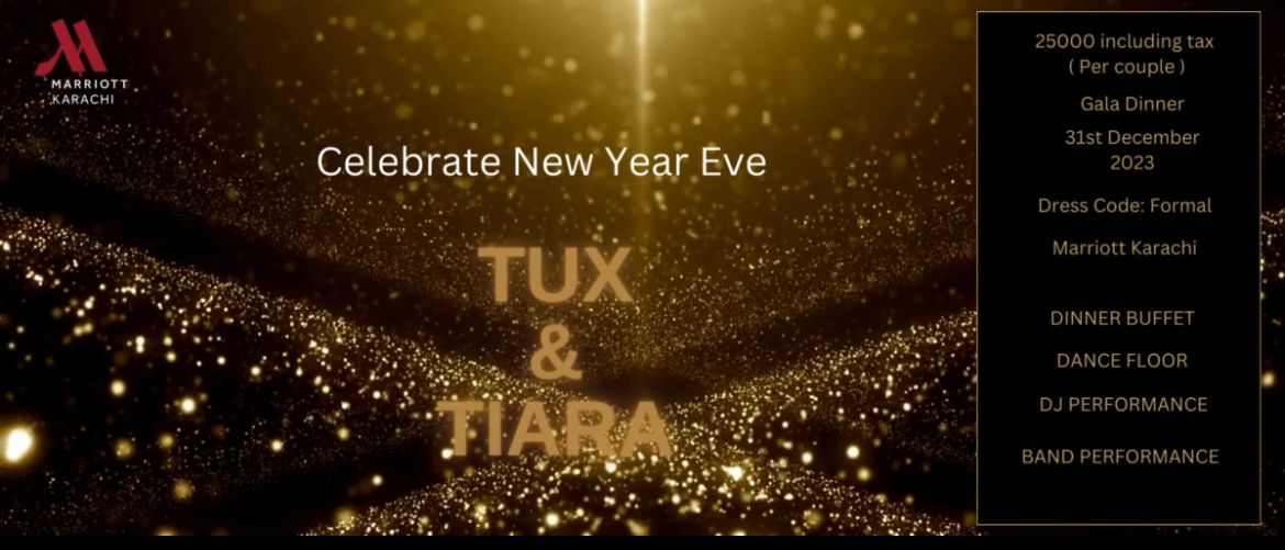 Celebrate New Year Eve Tux & Tiara 