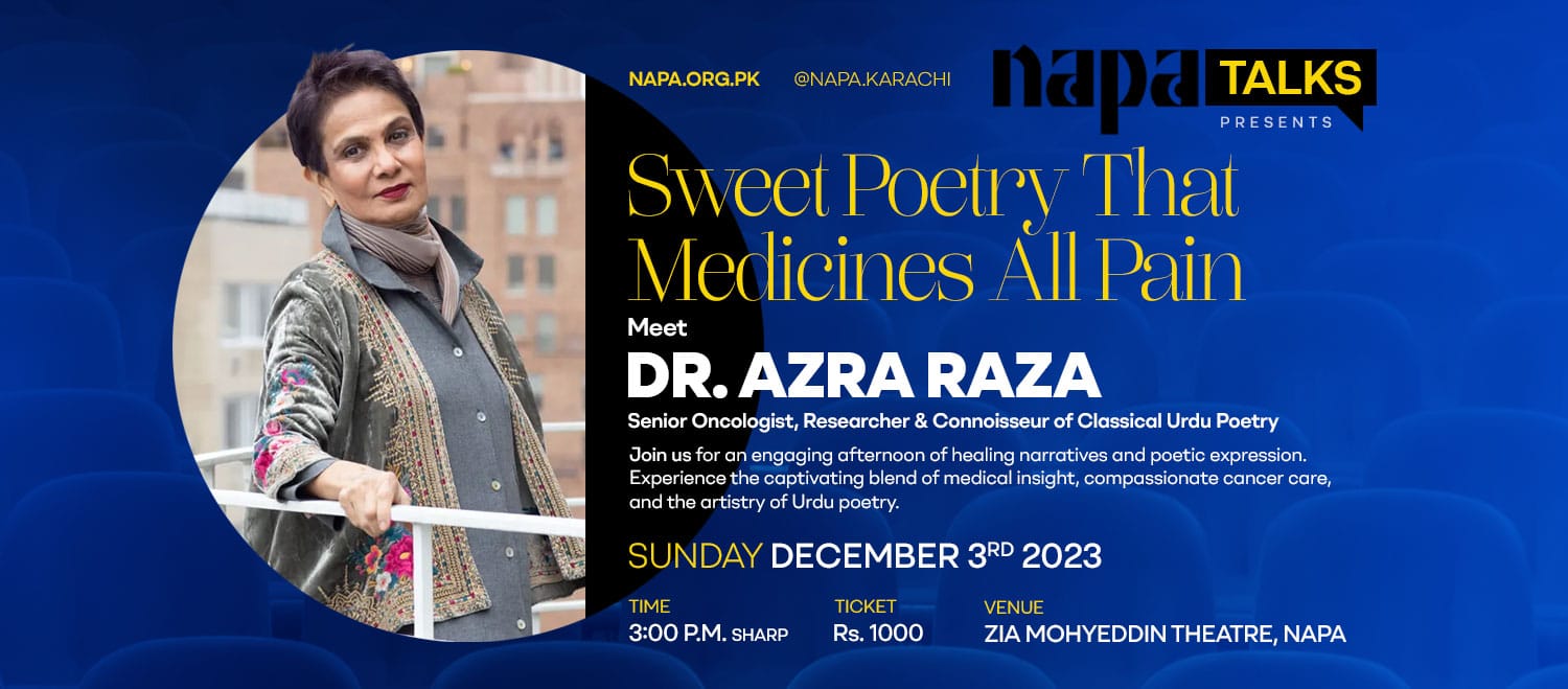 Napa Talks with Dr Azra Raza