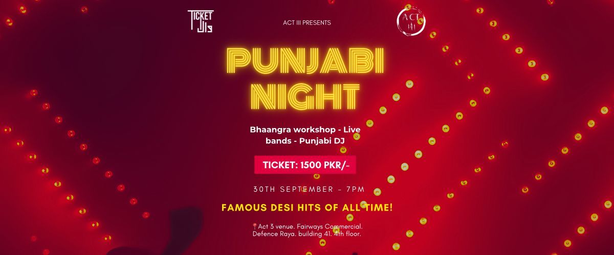 Punjabi Themed Musical Night