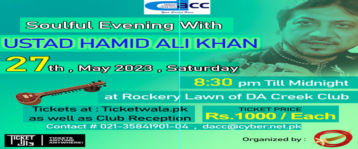 Soulful Evening with Ustaad Hamid Ali Khan