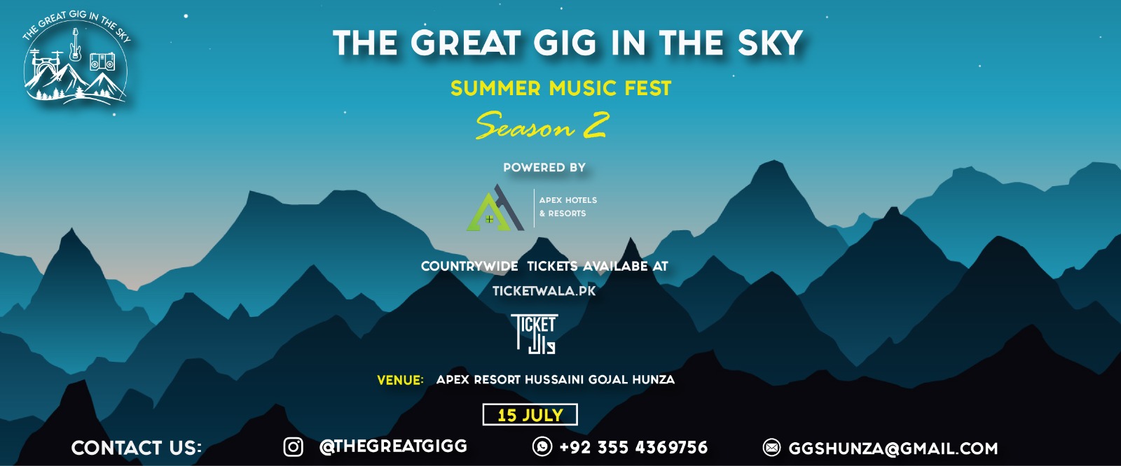 The Great Gig In The Sky Season 2 - Summer Festival