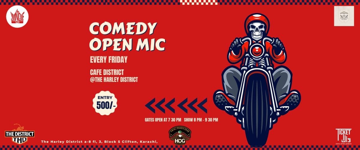 Comedy Open Mic - Every Friday