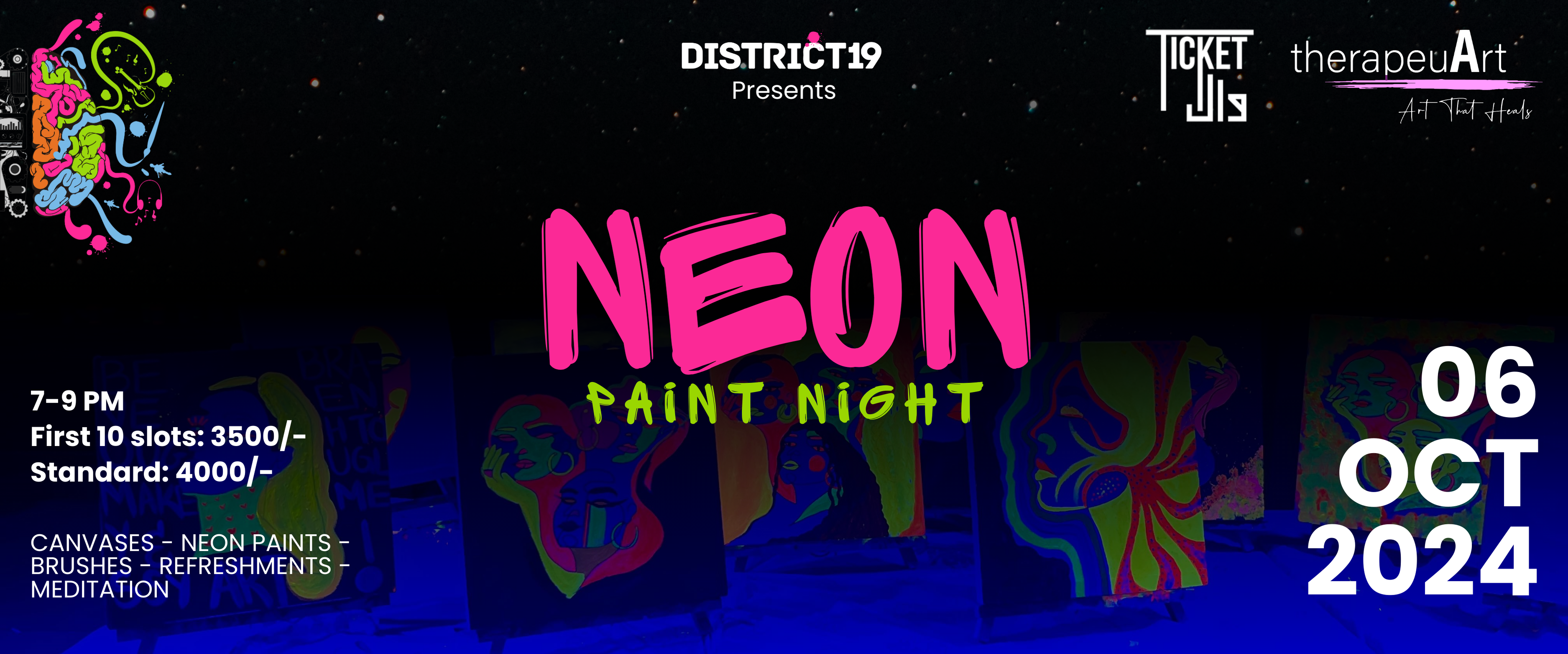 Neon Paint Night - 06 Oct