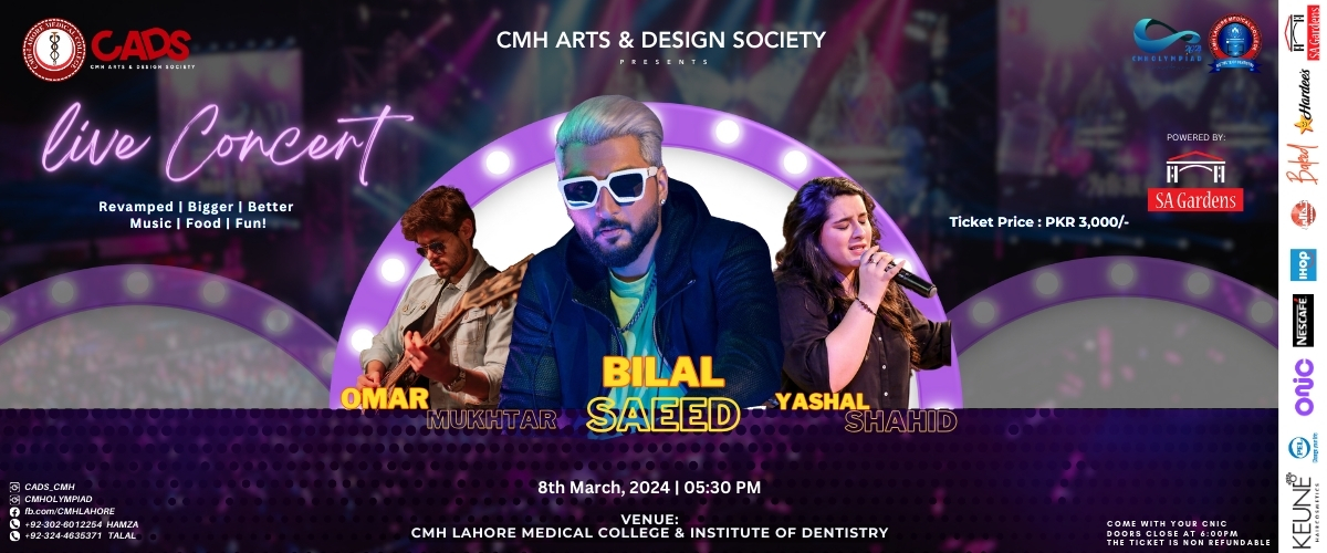 Bilal Saeed Live Concert At CMH Lahore