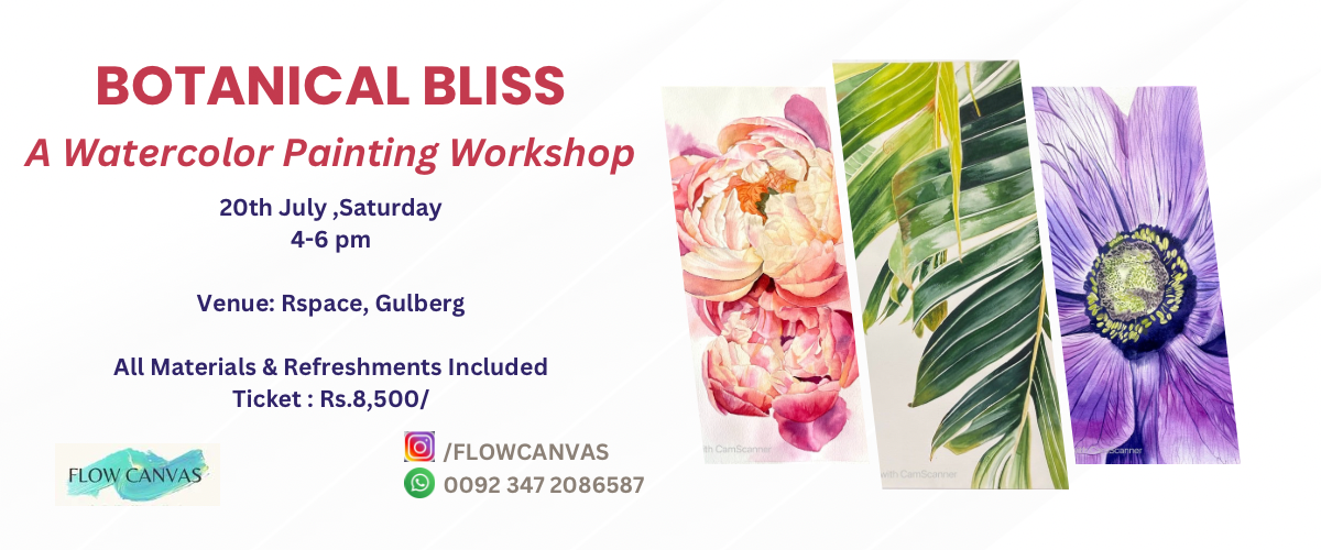 Botanical Bliss : A Watercolor Workshop 