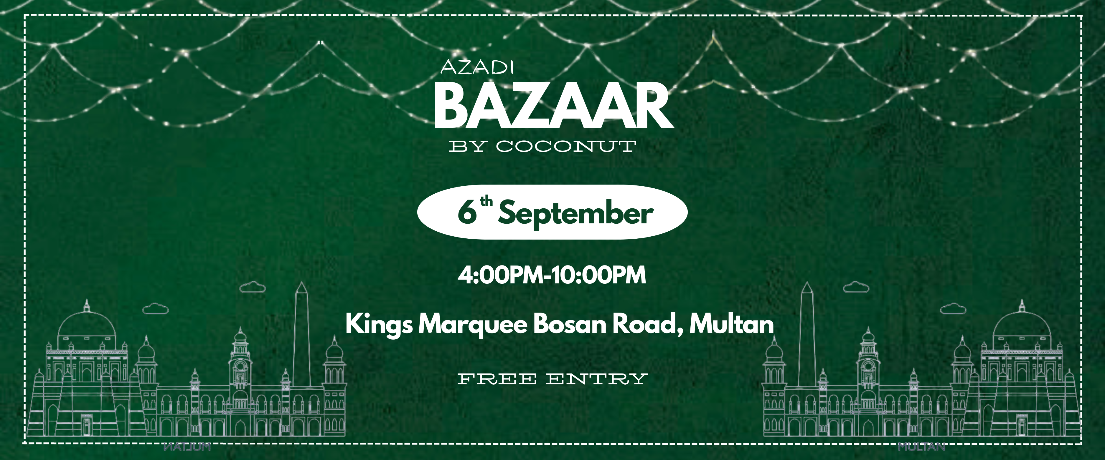 Azadi bazaar by Coconut 