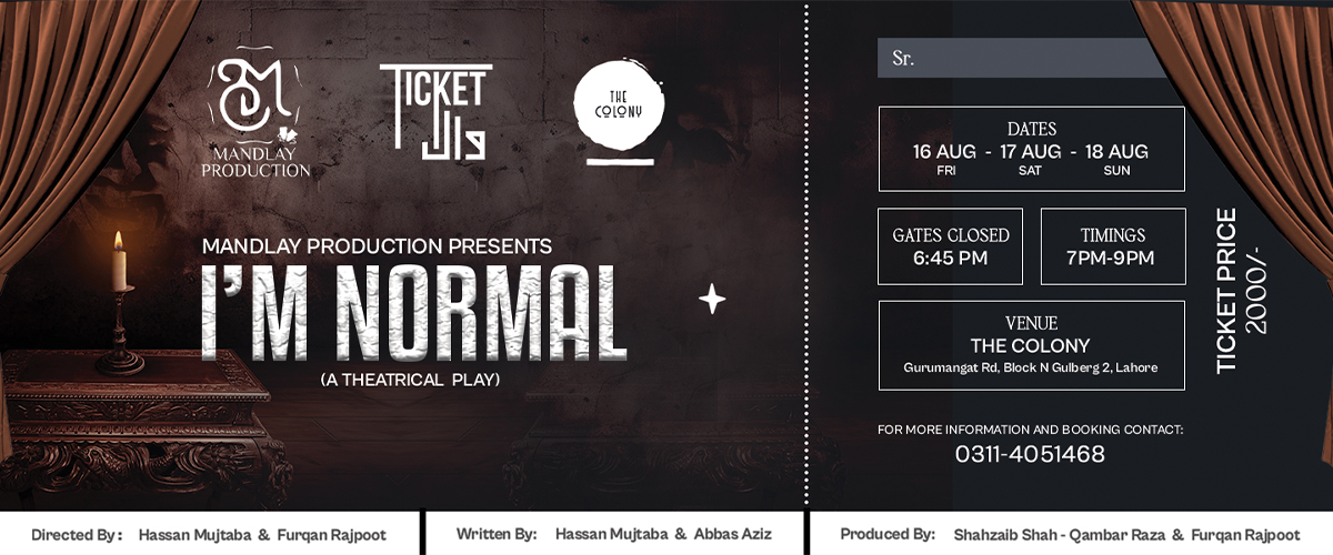 I'm Normal (A Theatrical Play)