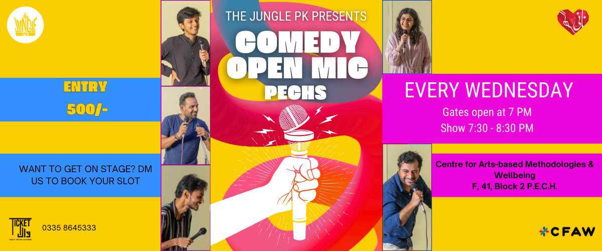 Nani Ghar's Comedy Open Mic Every Wednesday