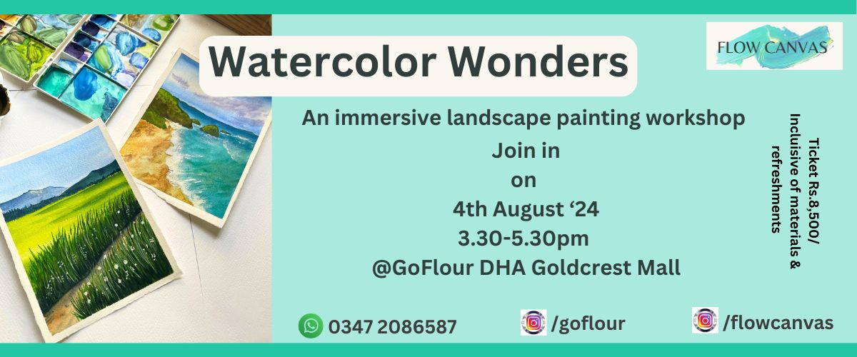 Watercolor Wonders - 4th August 2024