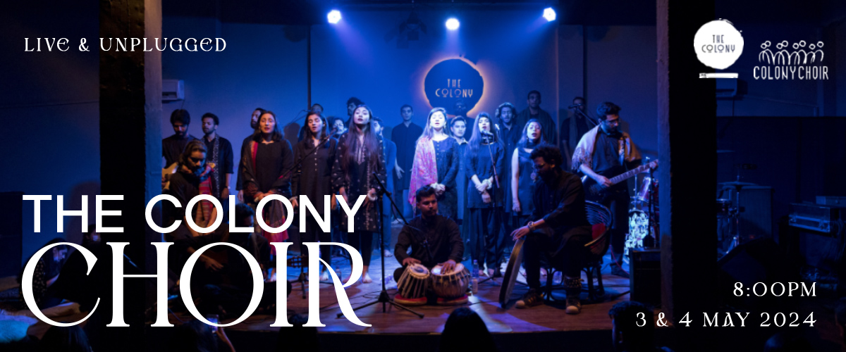 The Colony Choir live and unplugged