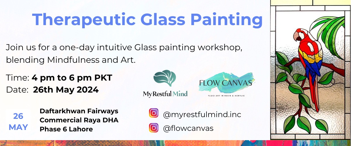 Therapeutic Glass Painting